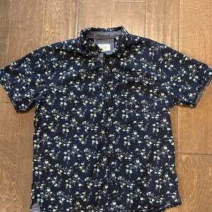 7 Diamonds Men's Floral Short Sleeve Button-Up Shirt